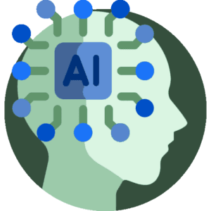 Artificial intelligence logo